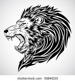 Lion Roar Tattoo