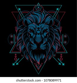 The Lion Sacred Geometry