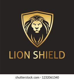 Lion Shield Gold