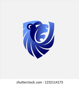Lion Shield Logo	
