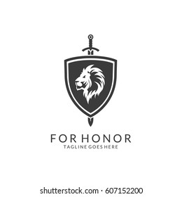 Lion Shield Logo