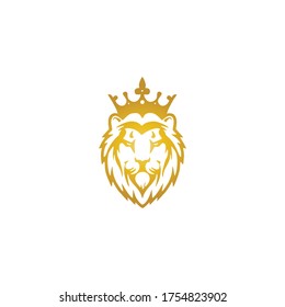 Lion shield logo design template ,Lion head logo ,Element for the brand identity ,Vector illustration