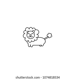 Lion sign- vector