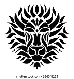 Lion silhouette