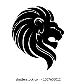 lion silhouette vector