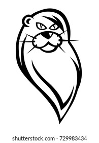 Lion, simple icon