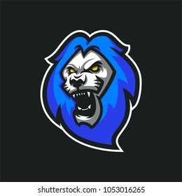 Lion Sport Gaming Mascot Logo Template