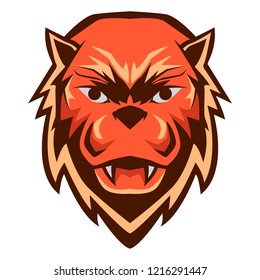 Lion Sport Logo For Team Emblem
Isolated On White Background