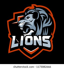 Lion Sport Logo Vector Template