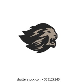 Lion Sport Logo Vector Template