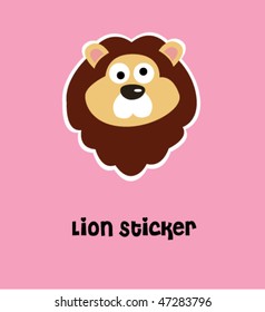 lion sticker 7