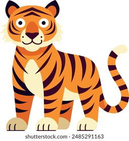 lion Stricker vector design with a white background
