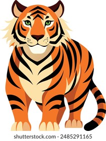 lion Stricker vector design with a white background