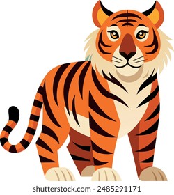 lion Stricker vector design with a white background