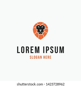 Lion and sushi logo inspiration