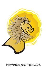 Lion, symbol of St Mark the Evangelist