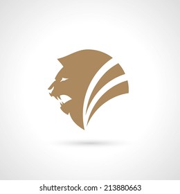 Lion symbol - vector illustration