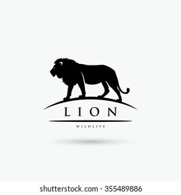 Lion symbol - vector illustration
