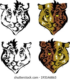 Lion tattoos and designs.