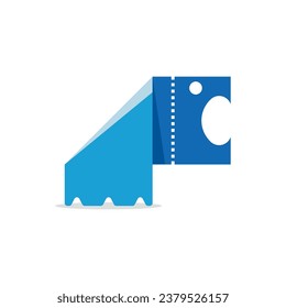 lion ticket modern logo designs