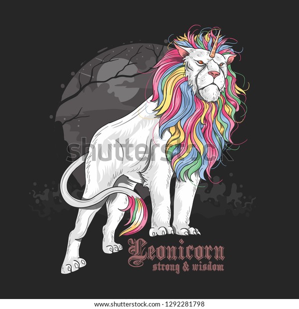 Lion Coloring Unicorn - Animal Coloring