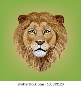 Lion vector