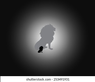 lion vector