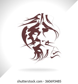 lion vector