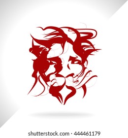 lion vector