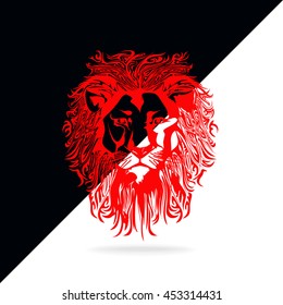 lion vector