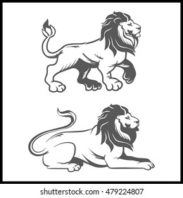 Lion vector