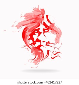lion vector