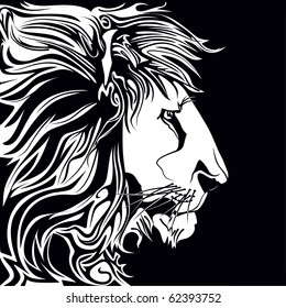 lion vector