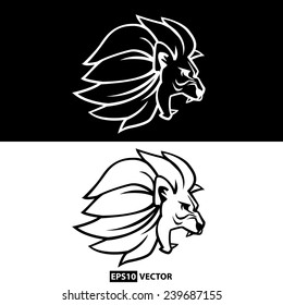 Lion vector art and illustration.