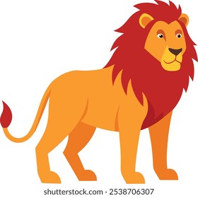 Eps de ilustração de arte Lion Vetor