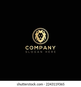 Lion vector art logo design