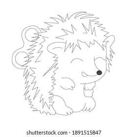 lion vector black and white line drawing