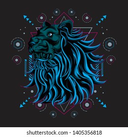 lion vector for commercial use