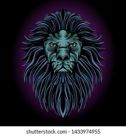 lion vector for commercial use