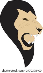 lion vector graphic symbol logo