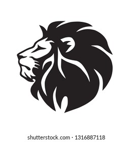 Lion Vector Icon Logo Design Template