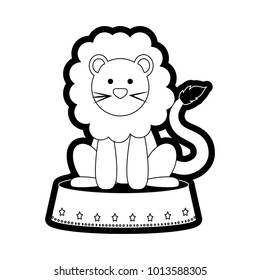 lion vector illustration