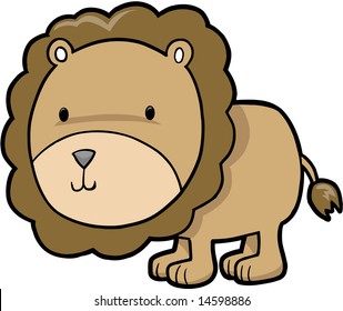 Lion Vector Illustration