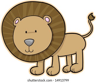 Lion Vector Illustration