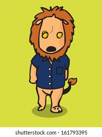 Lion, Vector illustration