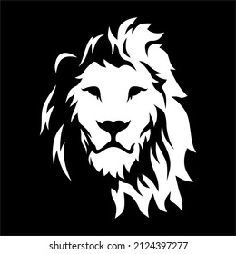 lion vector illustration, Design element for logo, poster, card, banner, emblem, t shirt. Vector illustration