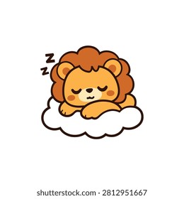 Lion Vector Illustration Sticker