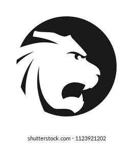 lion vector logo.