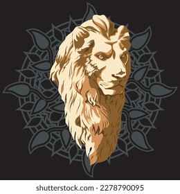 lion vector logo best design