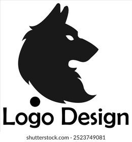 Lion vector logo design creative